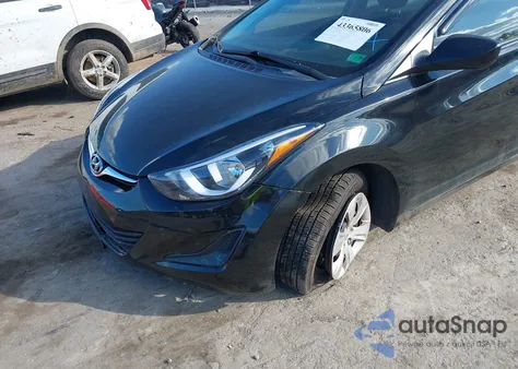 2016 Hyundai Elantra Se z USA, uszkodzony, nr VIN 5NPDH4AEXGH711682